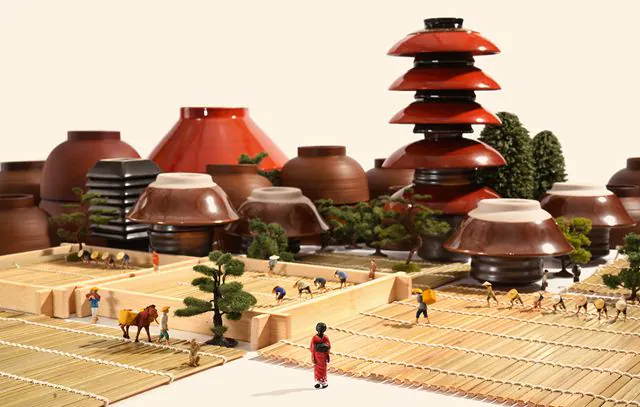 Exposição “Japão em miniaturas” na Japan House SP