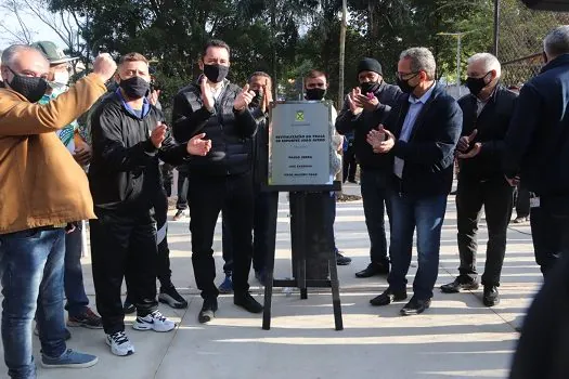 Prefeitura inaugura Praça dos Esportes no Jardim Utinga