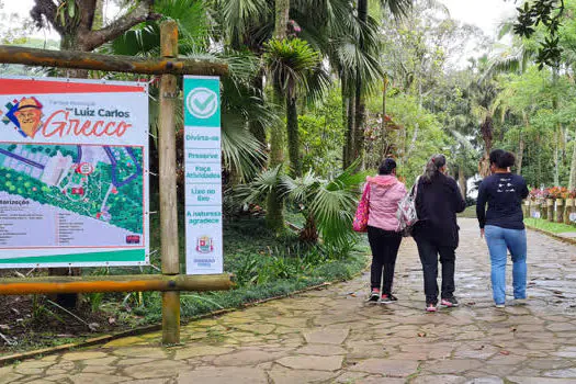 Alunos de jardinagem conhecem espécies do Parque Municipal Prof. Luiz Carlos Grecco