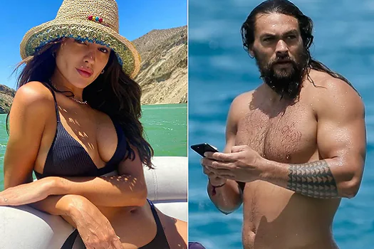 Jason Momoa e Eiza González passeiam juntos em clima de romance