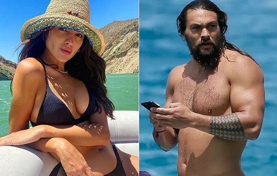 Jason Momoa e Eiza González passeiam juntos em clima de romance