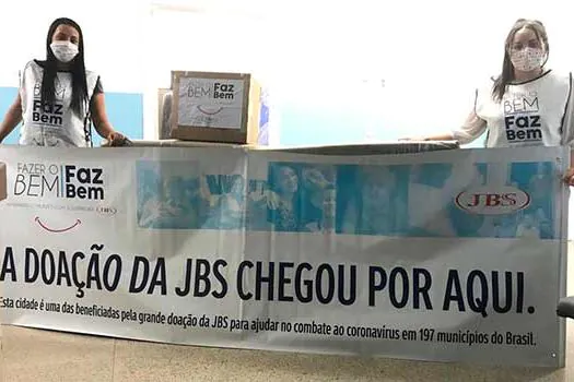 JBS reforça doações para Rio Grande da Serra