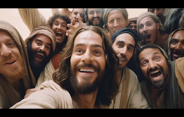 Selfies com figuras como Cleópatra e Jesus Cristo são criadas por IA