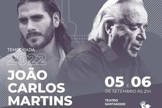 João Carlos Martins e Bachiana recebem Gabriel Sater no Teatro Santander, em São Paulo