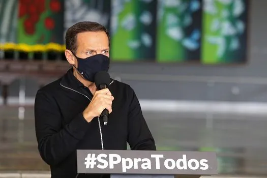 SP ultrapassa 90% dos adultos vacinados após ‘contrariar’ ministério, diz Doria