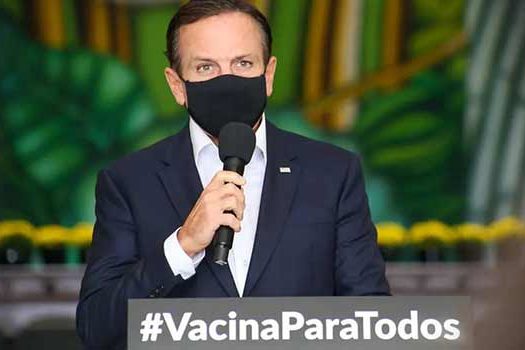 Se Bolsonaro não fechou, Doria fecha: 40 milhões de doses de vacina para SP