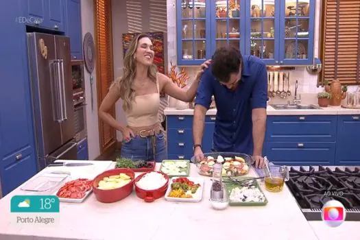 Joaquim Lopes vai às lágrimas com declaração de esposa em programa de TV