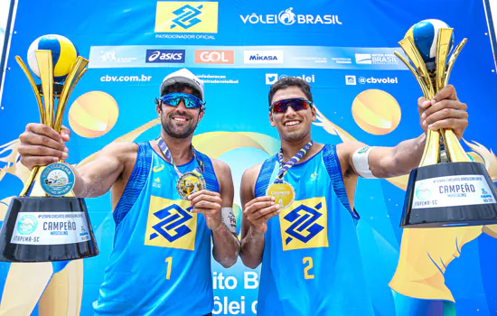 CIRCUITO BRASILEIRO: Vitor Felipe e Renato são campeões em Itapema (SC)