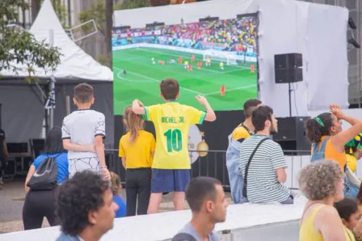 Paço de Santo André transmite jogo Brasil x Croácia nesta sexta