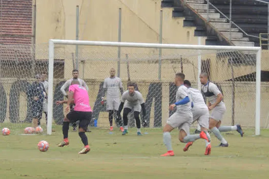 EC São Bernardo utiliza elenco em jogo-treino contra o São Caetano