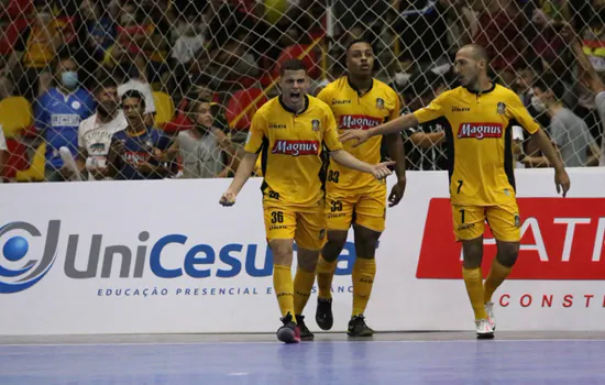 Liga Nacional de Futsal: Magnus e Cascavel se enfrentam hoje (12)