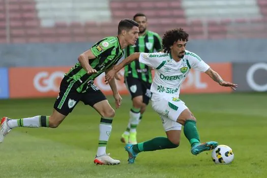 América-MG faz 2 a 1 sobre Cuiabá, que segue no Z4 do Brasileirão