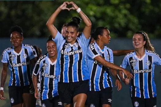 Grêmio alcançou a sua primeira vitória no Brasileiro Feminino