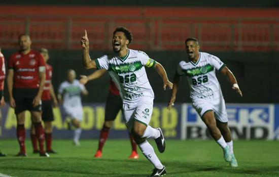 Série B: Guarani derrotou o Brasil de Pelotas por 1 a 0