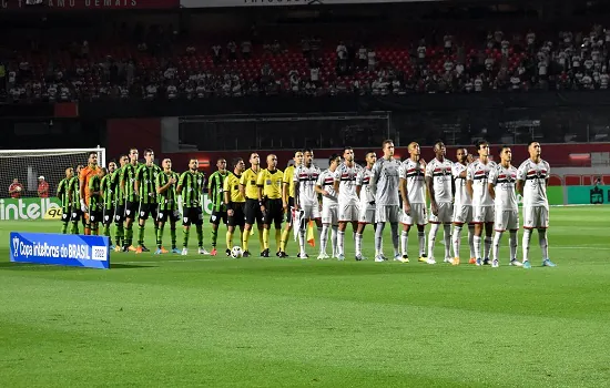 São Paulo vence América-MG e sai em vantagem na Copa do Brasil