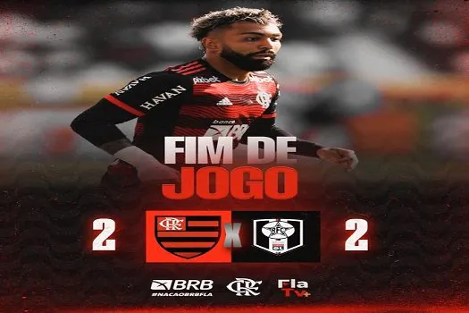 Flamengo leva susto contra Resende e escapa da derrota nos acréscimos