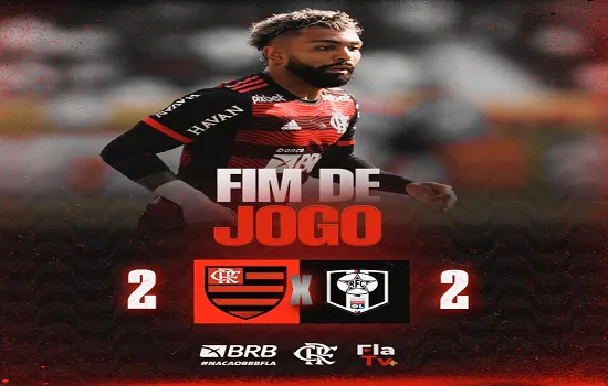 Flamengo leva susto contra Resende e escapa da derrota nos acréscimos