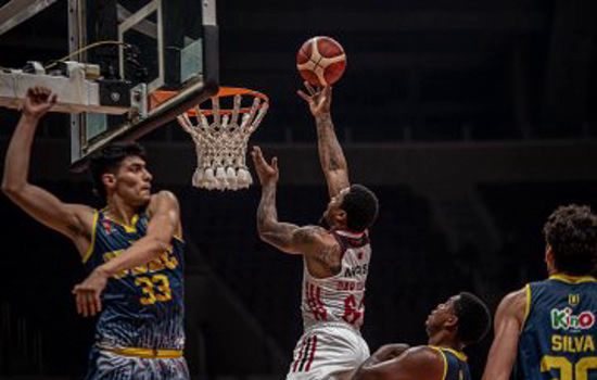 Basquete masculino do Brasil encerrou invicto o primeiro turno da Champions League