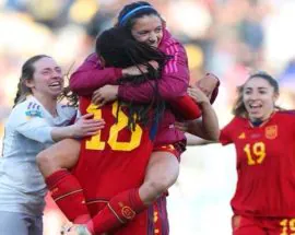 Título do post: Copa feminina Espanha chega  semifinal pela primeira vez na histria