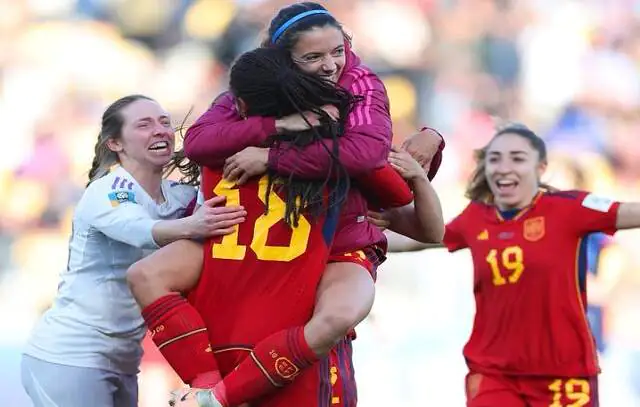 Copa feminina: Espanha chega à semifinal pela primeira vez na história