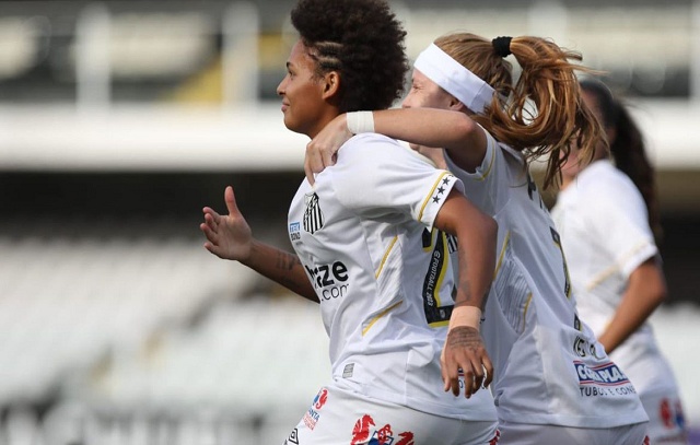 Brasileiro Feminino: Santos bate Atlético-MG e fica perto das quartas