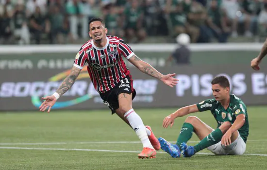 Brasileiro: São Paulo supera o Palmeiras por 2 a 0 e Ceará goleia Fortaleza por 4 a 0