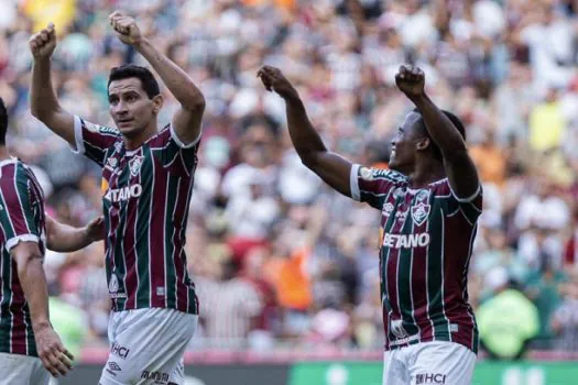 Fluminense derrota o Bragantino por 2 a 1