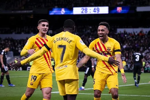 Barcelona goleia Real Madrid em pleno Santiago Bernabéu