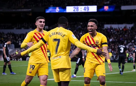 Barcelona goleia Real Madrid em pleno Santiago Bernabéu