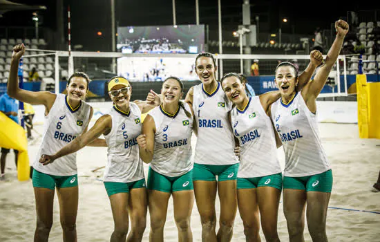 Jogos Mundiais de Praia: Brasil vence Gâmbia e avança invicto à semifinal