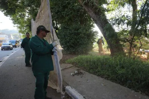 Programa Jogue Limpo com Diadema realiza mutirão de limpeza