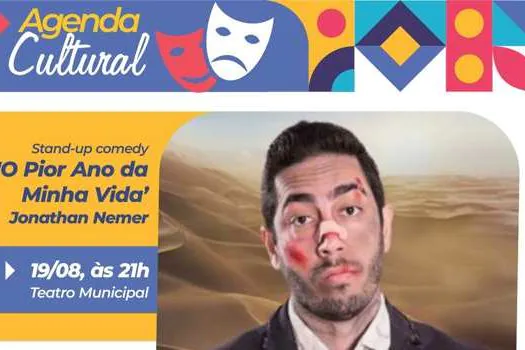 Jonathan Nemer apresenta show no Teatro Municipal de Mauá