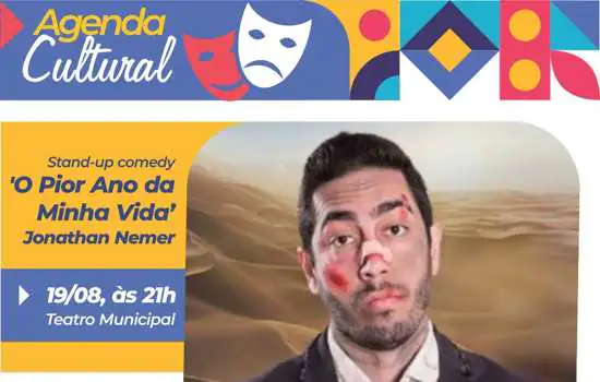 Jonathan Nemer apresenta show no Teatro Municipal de Mauá