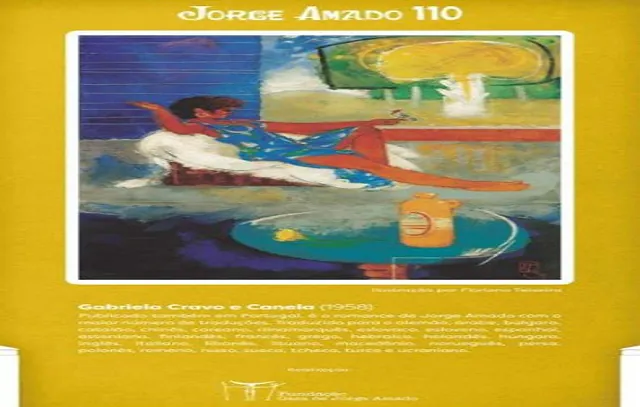 ViaMobilidade celebra os 110 anos de Jorge Amado com exposição na estação Campo Belo