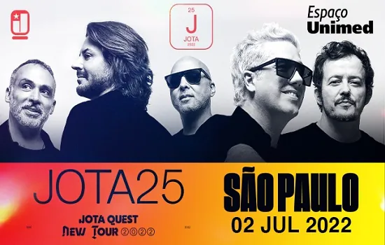 Jota Quest estreia nova tour no Espaço Unimed