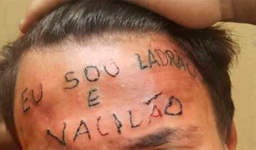 Jovem tatuado na testa em 2017 é condenado a 4 anos de prisão por furto