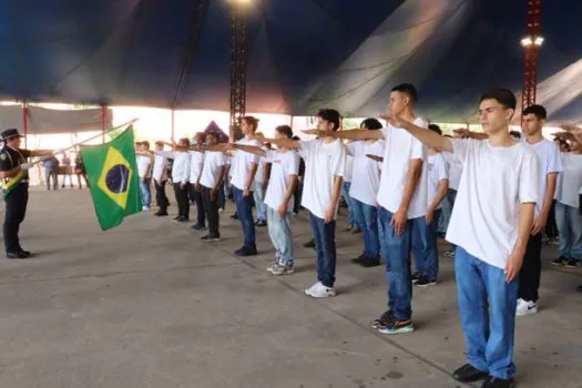 Junta Militar de Ribeirão Pires realiza solenidade de compromisso à bandeira