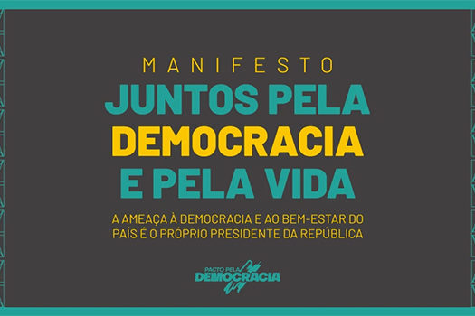 Organizações engrossam manifestos pró-democracia