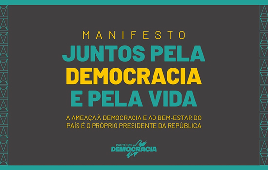 Organizações engrossam manifestos pró-democracia