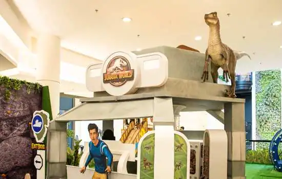 Plaza Sul Shopping recebe Jurassic World: Acampamento Jurássico