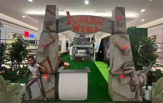 Golden Square Shopping promove evento com o tema Jurassic World