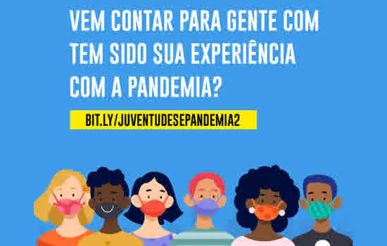 Governo do Estado mobiliza jovens para a pesquisa “Juventudes e a Pandemia do Coronavírus”