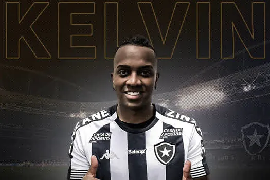 Botafogo anuncia a contração de Kelvin que estava livre no mercado