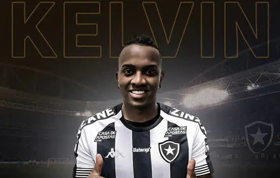 Botafogo anuncia a contração de Kelvin que estava livre no mercado