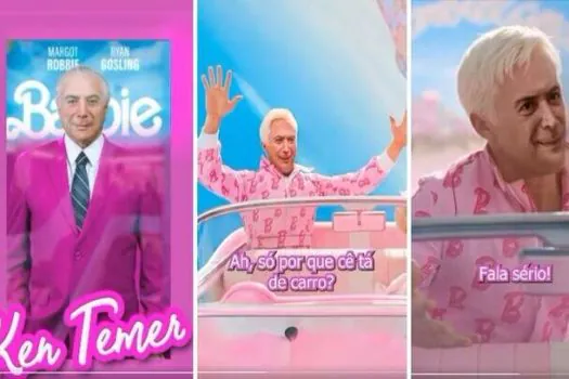 Temer apaga vídeo em que se ‘veste’ de Ken e brinca com mesóclise: ‘Barbie-me-ei’