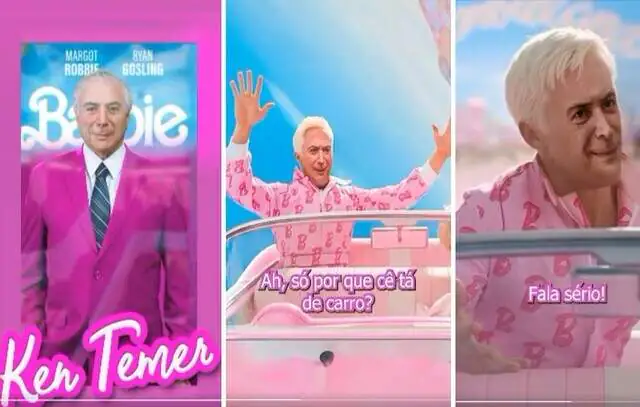 Temer apaga vídeo em que se ‘veste’ de Ken e brinca com mesóclise: ‘Barbie-me-ei’