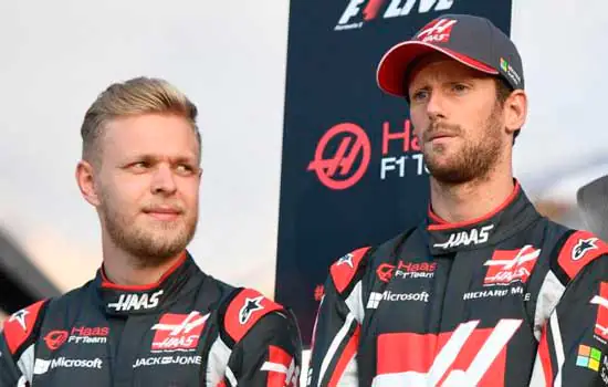 Haas confirma permanência de Grosjean e Magnussen para a temporada de 2020 da F-1