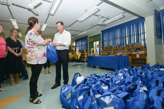 São Bernardo conclui distribuição de kits escolares às unidades municipais