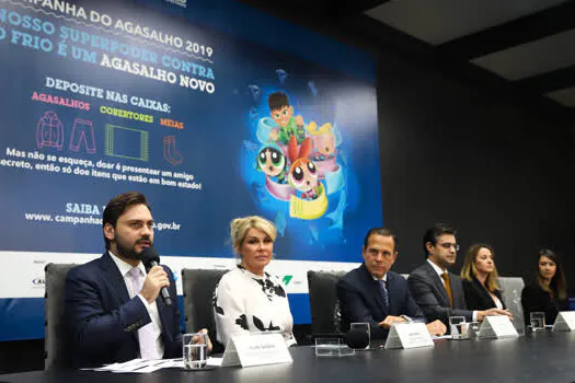 Governo de São Paulo lança Campanha do Agasalho 2019