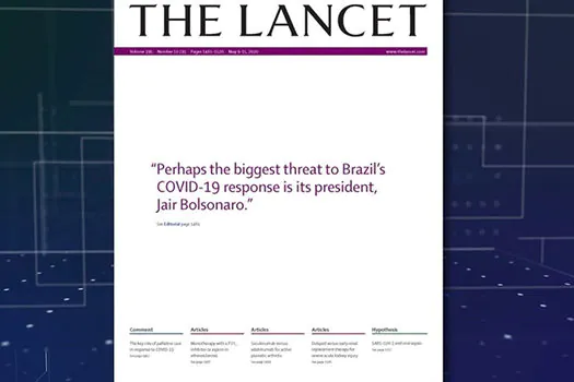 Talvez Bolsonaro seja a maior ameaça no Brasil como resposta ao covid-19, alerta revista